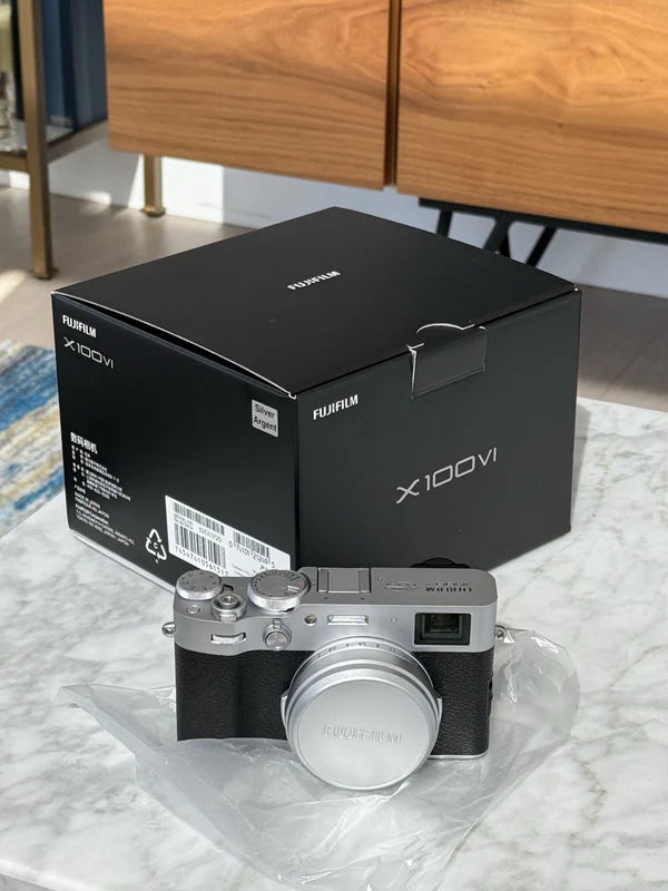 Fujifilm X100VI 40.2 MP Digital Camera Silver - Made In Japan! US MODEL - NEW